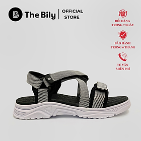 Giày Sandal Nam The Bily Quai Chéo Đôi - Màu Trắng BL02T