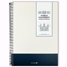 Sổ Lò Xo World Campus Không Kẻ - Morning Glory 14000-88986 - Mẫu 5