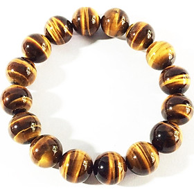 Vòng Tay Đá Mắt Hổ Nâu 12li - Khanhngocgemstore