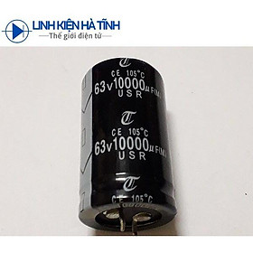 TỤ 10000UF63V 10000UF 63V CHẤT LƯỢNG 35X60MM