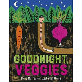 Sách - Goodnight, Veggies by Diana Murray (UK edition, paperback)
