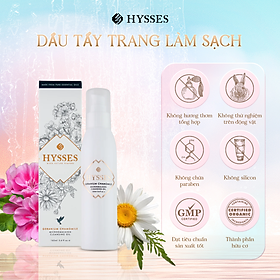 Dầu Tẩy Trang Cao Cấp Hysses Cleansing Oil Làm Sạch Sâu Lớp Tẩy Trang Và Bụi Bẩn, Giảm Kích Ứng, Phù Hợp Với Da Nhạy Cảm Với Tinh Dầu Cúc La Mã - Phong Lữ Hữu Cơ Tự Nhiên