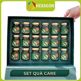 Thượng Vy Yến Biển - set Care 18 hũ - Yến chưng sẵn, bổ dưỡng sức khỏe