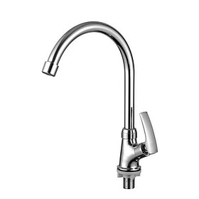 Vòi rửa chén nước lạnh gắn chậu cần cứng