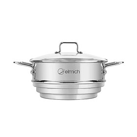Xửng hấp đa năng Inox 304 Elmich EL-2420OL…
