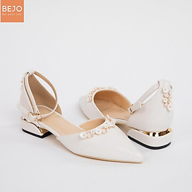 GIÀY CƯỚI - GIÀY CÔ DÂU H78.03 HOA MAI - WEDDING SHOES