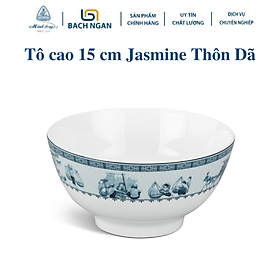 Mua Tô cao Minh Long 15 cm Jasmine Thôn Dã - Bằng sứ  Hàng Đẹp  Cao Cấp  Dùng Trong Gia Đình  Đãi Khách  Tặng Quà Tân Gia