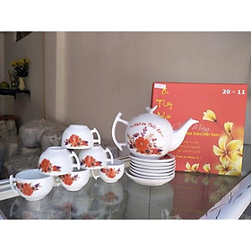 Mua Ấm trà sứ Bát Tràng cao cấp tặng thầy cô ngày 20/11