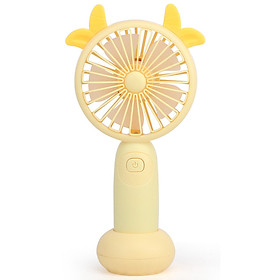 Mua Quạt Mini Cầm Tay  Quạt USB Có Đèn Led Kèm Đế Tiện Lợi