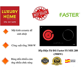 Mua Bếp Điện Từ Đôi Faster FS MIX 288 (3900W) - Hàng chính hãng