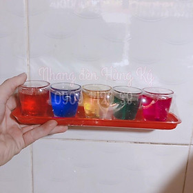 Mua Đèn cầy 5 màu dùng đốt cúng thần tài