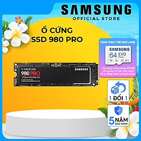 Mua Ổ cứng gắn trong SSD Samsung 980 Pro 250GB | 500GB | 1TB | 2TB PCIe 4.0 x4 NVMe1.3c M2 2280 V-NAN - Hàng chính hãng