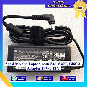 Sạc dùng cho Laptop Asus S46 S46C S46CA Adapter 19V-3.42A - Hàng Nhập Khẩu New Seal