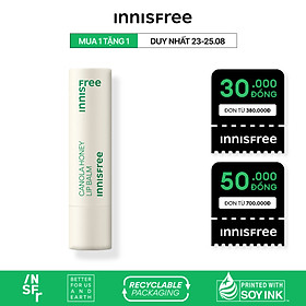 Son dưỡng ẩm không màu INNISFREE Canola Honey Lip Balm 3.5g