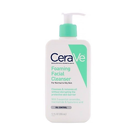 Sữa Rửa Mặt CeraVe Foaming Facial Cleanser 355ml – Mỹ