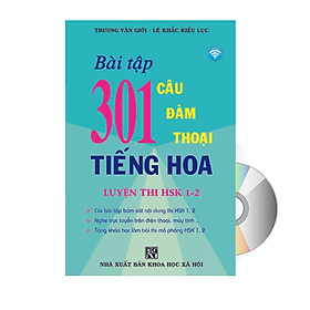 Hình ảnh Bài Tập 301 Câu Đàm Thoại Tiếng Hoa - Luyện Thi HSK 1-2