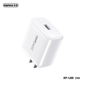 Mua Cóc sạc nhanh Remax RP-U89 cổng USB max 25W (Trắng)- Hàng chính hãng