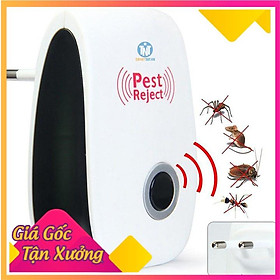 Mua Combo 3 Máy Đuổi Muỗi  Côn Trùng Trong Nhà Dùng Sóng Điện An Toàn Pest Reject 2019 4.4 (Hàng Cao Cấp)