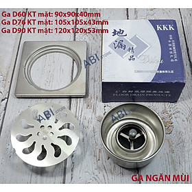 GA THOÁT SÀN INOX KKK CHỐNG MÙI D60,D76,D90 ĐẸP GIÁ RẺ HÀ NỘI