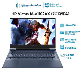 Mua Laptop HP Victus 16-e1102AX 7C139PA (R7-6800H | 16GB | 512GB | GeForce RTX 3050Ti 4GB | 16.1  FHD 144Hz | Win 11) Hàng chính hãng