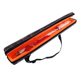 Chinese Vertical Playing Flute Bawu Pipe F Tone Bau Detachable Folk Musical Instrument for Beginners