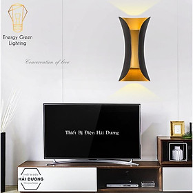 Đèn Tường led Cong 2 Đầu Phát Sáng