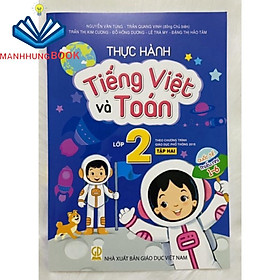 Sách Thực hành Tiếng Việt và Toán lớp 2 tập hai