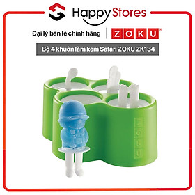 Mua Bộ 4 khuôn làm kem Safari ZOKU ZK134 - Hàng chính hãng
