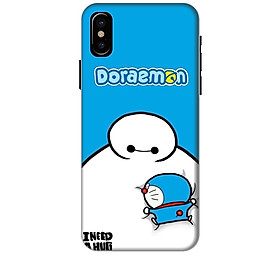 Ốp lưng dành cho điện thoại IPHONE X Big Hero Doraemon