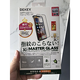 Miếng Dán Cường Lực Dekey 3D Full Dành Cho iPhone 13 Series và 12 Series - Hàng Chính Hãng