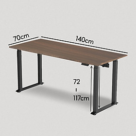 Mặt bàn cho bàn iCockpit FEL 4 chân 2 mô tơ