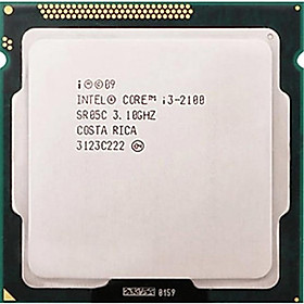 Mua Bộ Vi Xử Lý CPU Intel Core I3-2100 (3.10GHz  3M  2 Cores 4 Threads  Socket LGA1155  thế hệ 2) Tray chưa có Fan - Hàng Chính Hãng