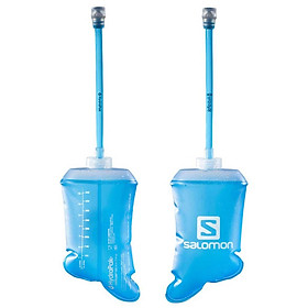BÌNH NƯỚC MỀM ( SILICONE) SALOMON SFLASK 500/17 STRAW 500ML - LC1312300 LC1083000 * Thích hợp cho vest/balo salomon Nữ