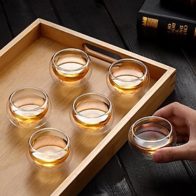 Mua Set 6 chén thuỷ tinh 2 lớp