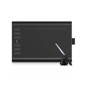 Huion H1060P Graphic Drawing Tablet Micro USB 12 Express Keys Digital Painting Battery-Free Passive Pen