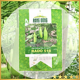 Hạt Giống Bầu Xị Lai F1 Rado 518 gói 2gr Dễ trồng, Trái bóng đẹp, Ăn rất ngon - NON GMO- Hạt giống Rạng Đông, Chất lượng vượt trội !