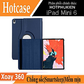 product Bao da cho iPad Mini 6 xoay 360 độ hiệu HOTCASE (chống bụi chấm thấm tiện lợi. cơ chế Smartsleep) - Hàng nhập khẩu