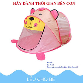 Lều chơi cho bé hình thú dễ dàng bung gập-Hàng Nhập Khẩu