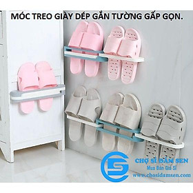 Giá treo giày gấp gọn tiết kiệm không gian G115-MTDep-GG ( màu ngẫu nhiên) Móc treo giày dép gắn tường