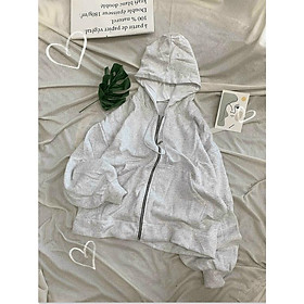 ÁO KHOÁC SWEATER NỮ DẠNG TRƠN 