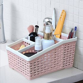 Mua Kệ đựng mỹ phẩm 4 ngăn mini  hộp đựng đồ trang điểm  makeup bằng nhựa