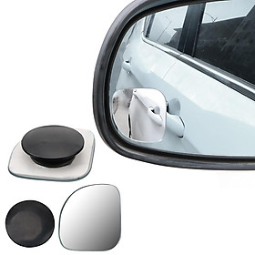 Bộ 2 gương chiếu hậu góc rộng xoay 360 độ tùy chỉnh tiện dụng cho xe hơi

