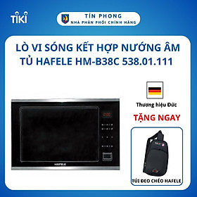 Mua Lò vi sóng kết hợp nướng âm tủ Hafele HM-B38C 538.01.111 - Hàng Chính Hãng