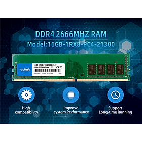 Mua Bộ nhớ trong Tecmiyo DDR4 8Gb/16GB bus 3200MHZ UDIMM Memoria Ram 25600 CL22 Chipset SS - hàng chính hãng