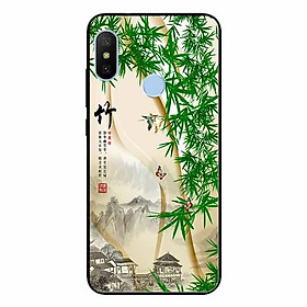 Ốp lưng in cho Xiaomi Mi A2(6x) Tranh Làng Tre