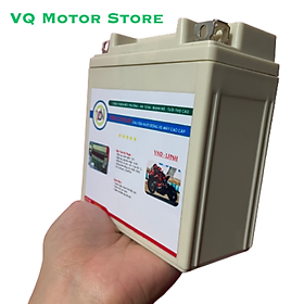 Acquy Pin Lithium chuyên khởi động xe máy VND-LFP6H, VQ motor store