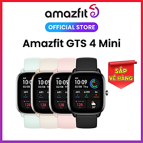 Mua Vòng đeo tay Thông Minh Amazfit GTS 4 MINI Kháng Nước Lên Đến 50m - Pin Kéo Dài Lên Đến 45 Ngày - Hàng Chính Hãng
