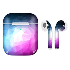 Mua Miếng dán skin chống bẩn cho tai nghe AirPods in hình Vân kim cương - BG0039 (bản không dây 1 và 2)