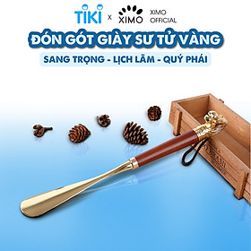 Đón gót giày hình sư tử vàng dáng vẻ sang trọng quý tộc XIMO (XDGG01)