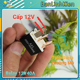 Relay denso 12V40A 4 chân/ relay xe máy denso 12V/ rờ le xe máy 4 chân | Tiki